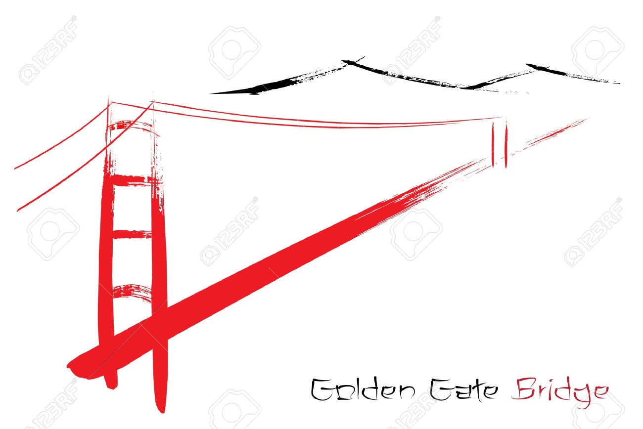 1300x868 Golden Gate Bridge Clipart, Explore Pictures
