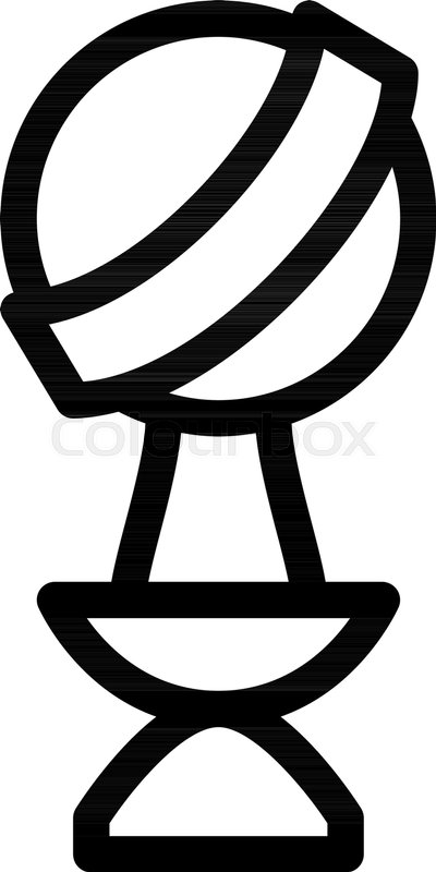 400x800 Golden Globe Award Stock Vector Colourbox