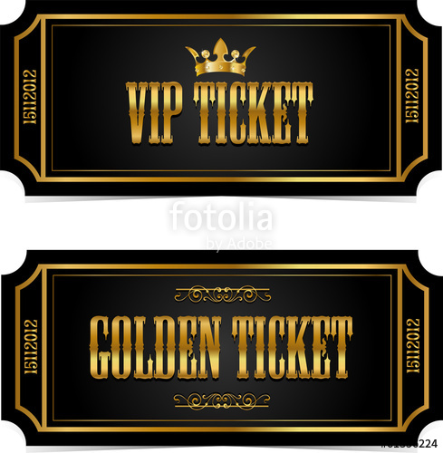 489x500 Vip And Golden Tickets Stock Image And Royalty Free Vector Files