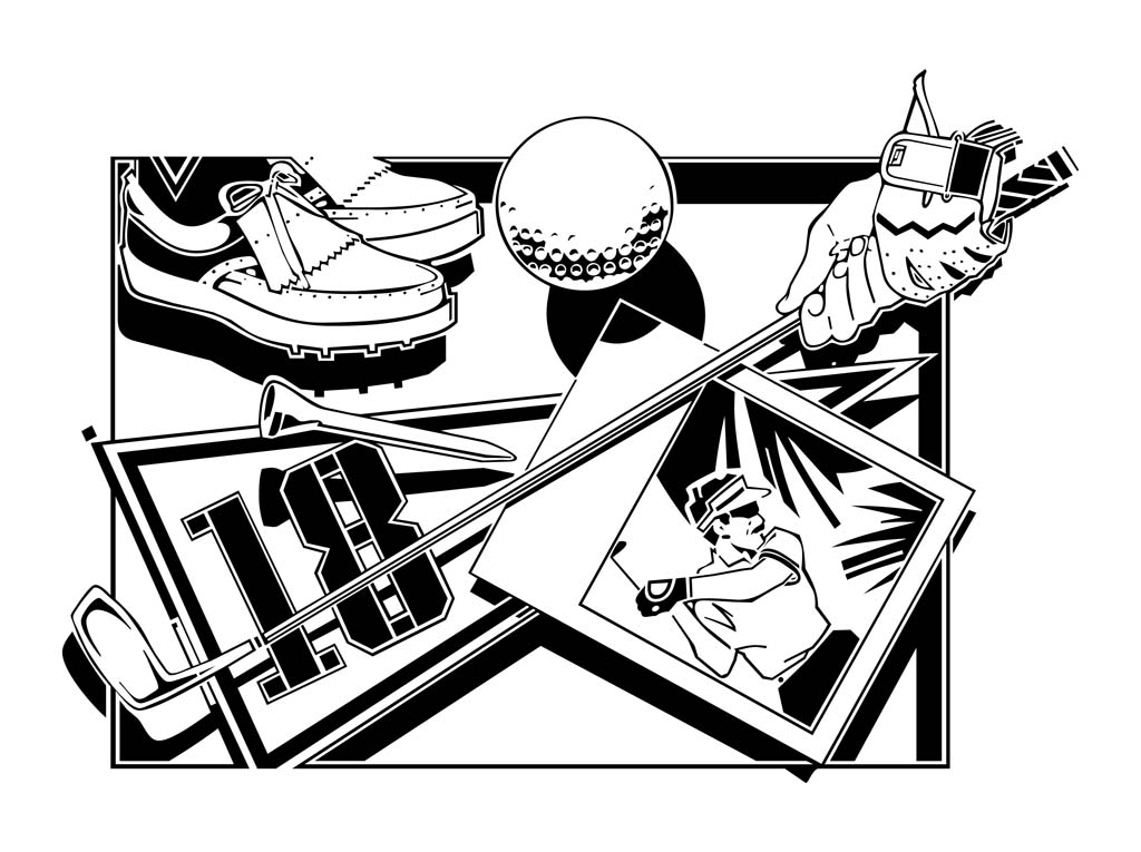 1024x765 Golf Vector Graphics Vector Art Amp Graphics
