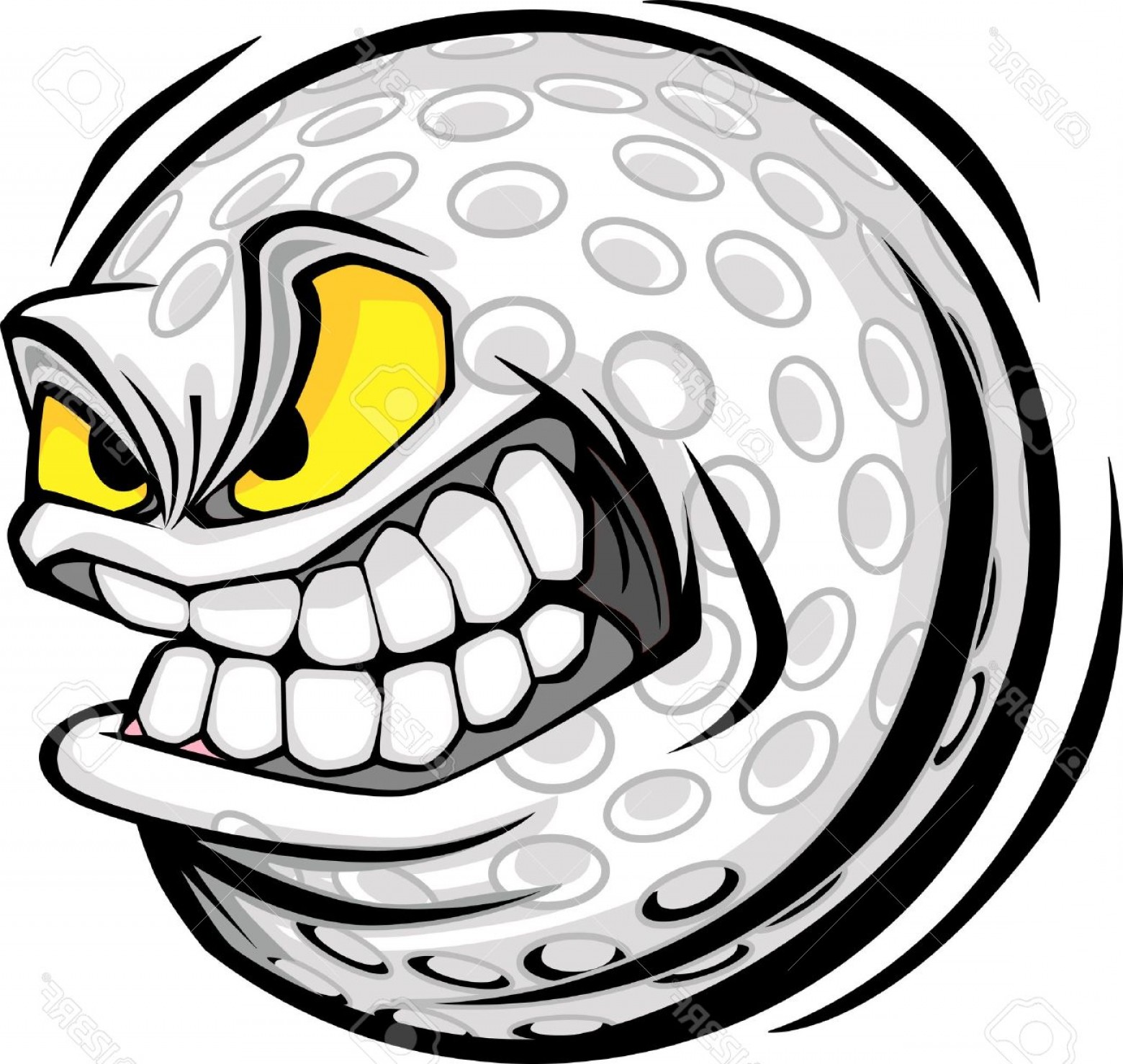 Golf Ball Vector Art at GetDrawings | Free download