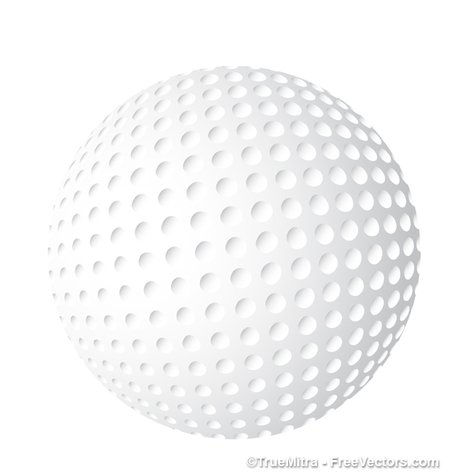 456x476 Free Golf Ball Clipart And Vector Graphics