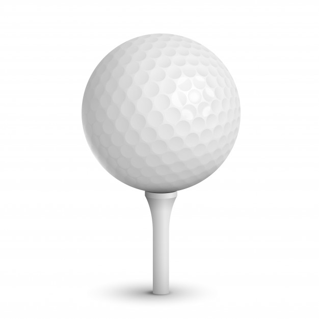 626x626 Golf Ball Vector Free Download