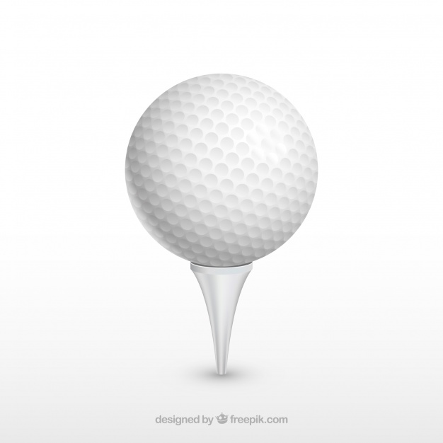626x626 Golf Ball Design Vector Free Download