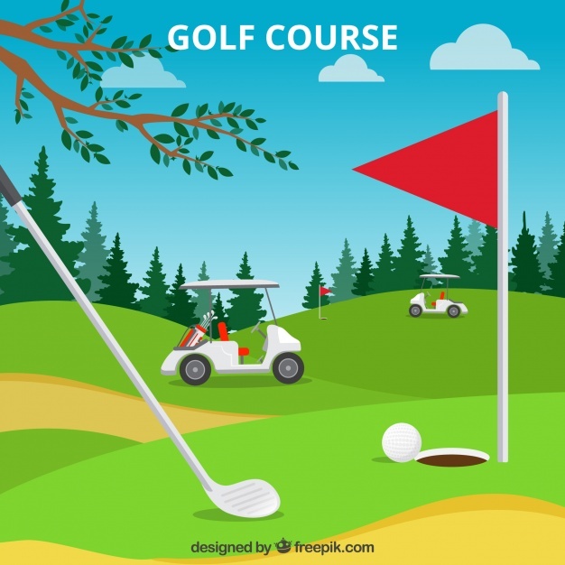 Golf Cart Vector at GetDrawings | Free download