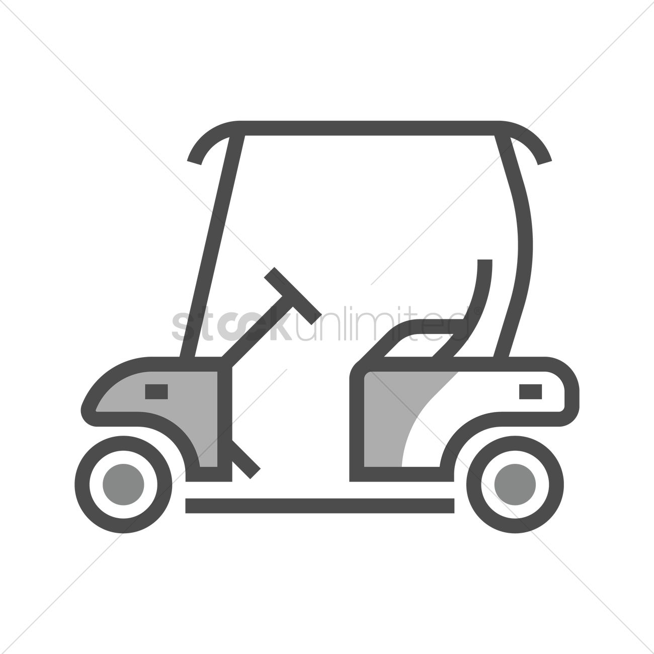 Golf Cart Vector at GetDrawings | Free download