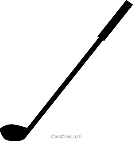 455x480 Golf Club Royalty Free Vector Clip Art Illustration Spor0104