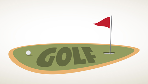 500x286 Golf Course Background Vectors Free Download