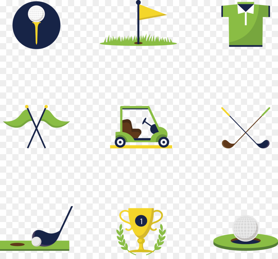 900x840 Golf Ball Golf Club Icon