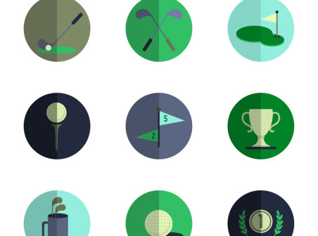 452x336 9 Golf Icon Vector Icons Free 9 Golf Icon Vector