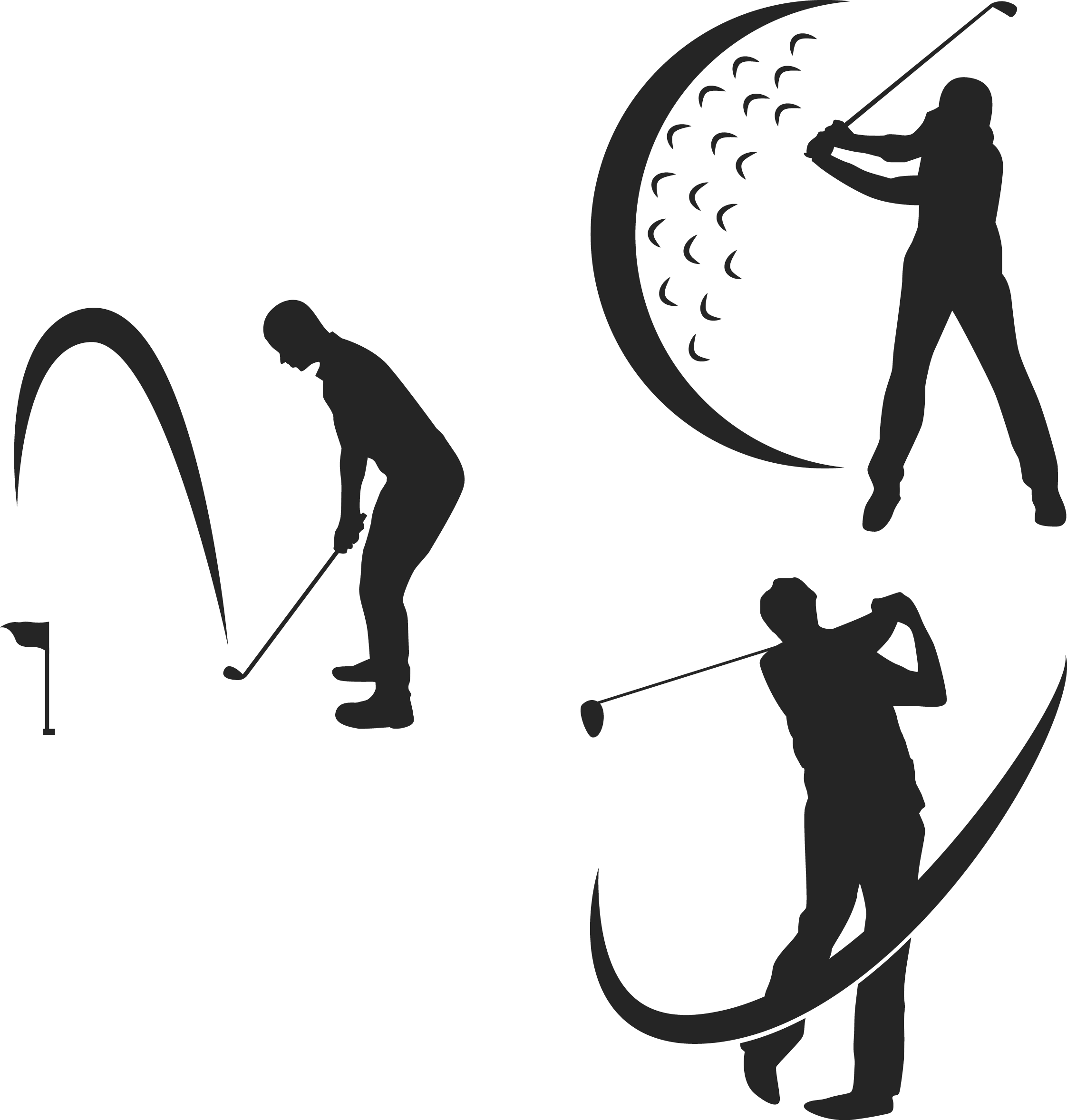 Golf Player At Getdrawings Golf Swing Clip Art Png Im - vrogue.co