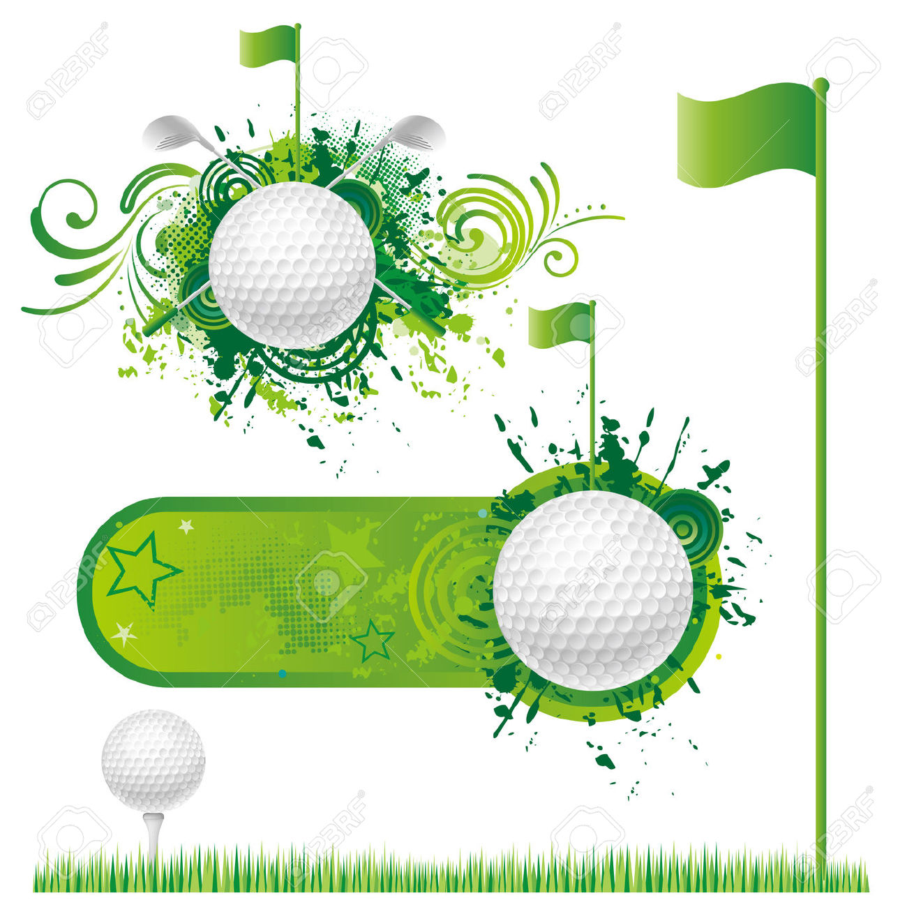1300x1300 Best Golf Border Clip Art