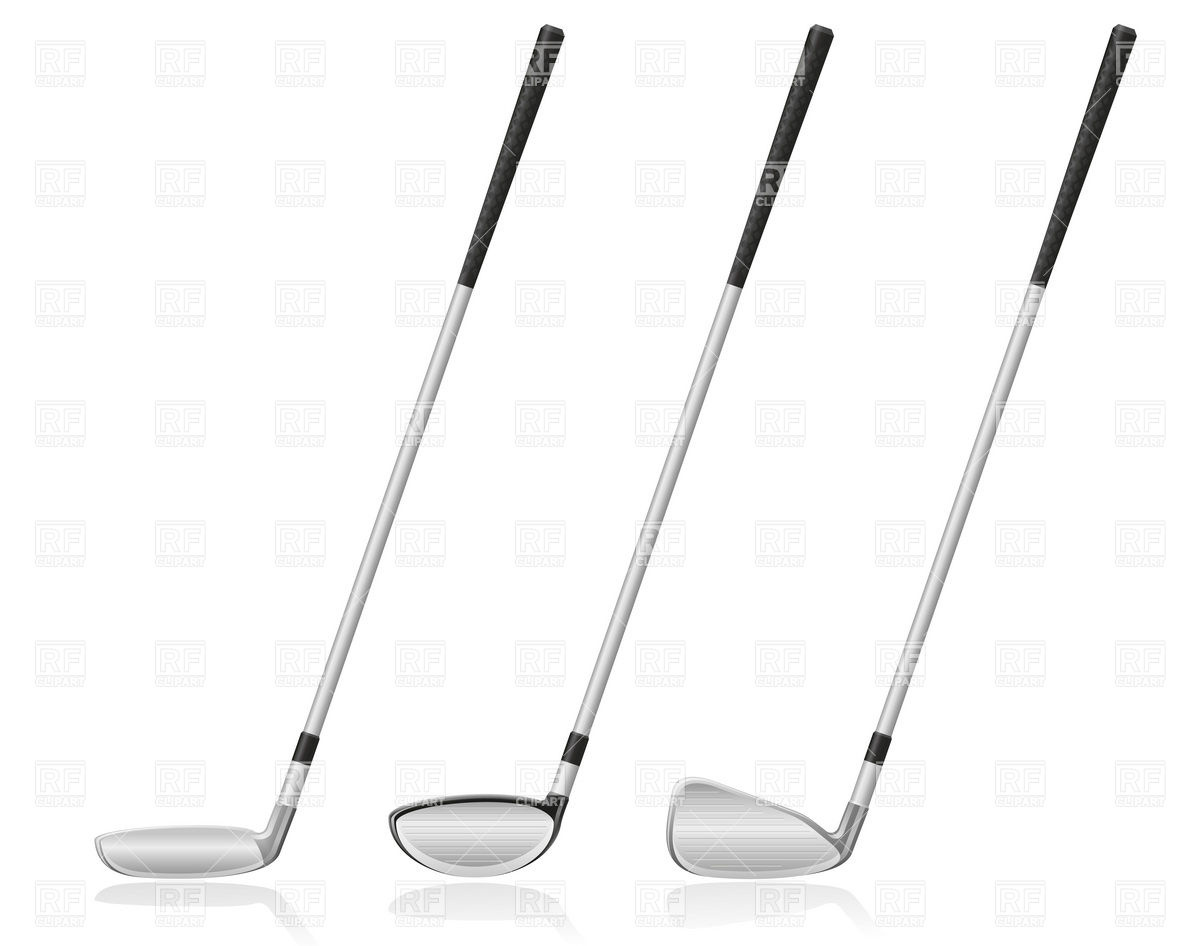 1200x946 Iron Golf Clubs Vector Image Vector Artwork Of Sport And Leisure