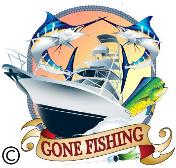 Gone Fishing Vector at GetDrawings | Free download