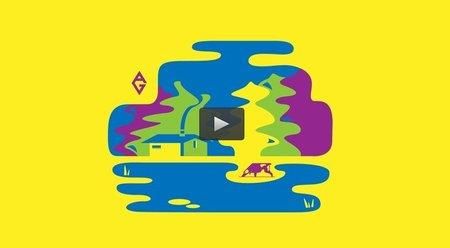 450x248 Vector Illustration Of A Landscape Scene With Grigoras Alexandru