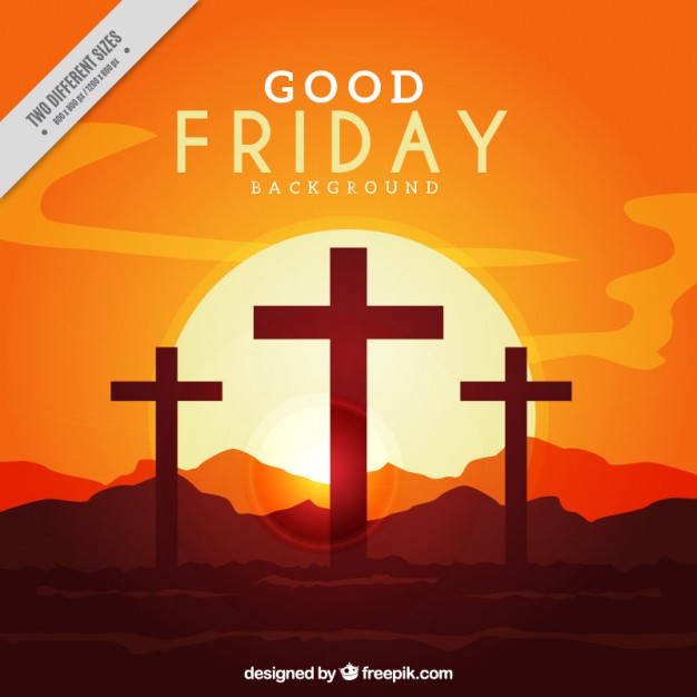 626x626 Good Friday Backlit Background Vector Premium Download