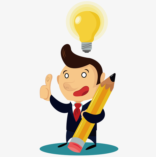 650x651 Good Idea To Write Out, Business People, Light Bulb, Annual