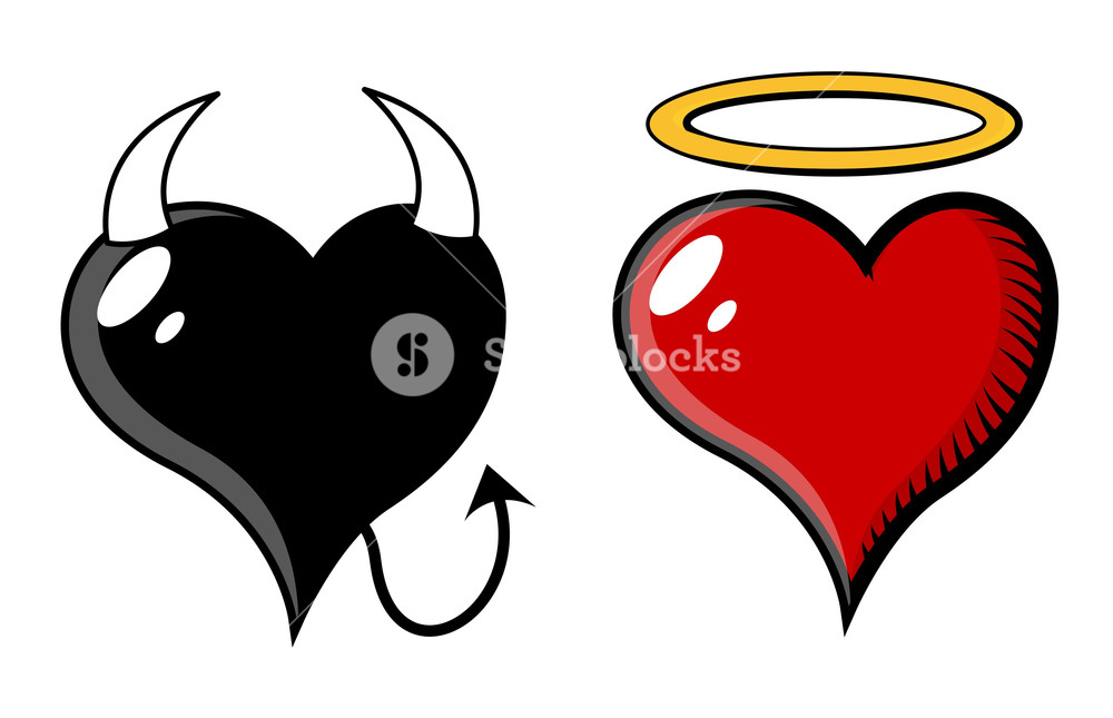 1000x645 Good And Evil Heart