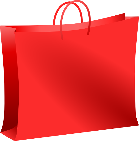 588x596 Christmas Shopping Bag Vector Freeuse