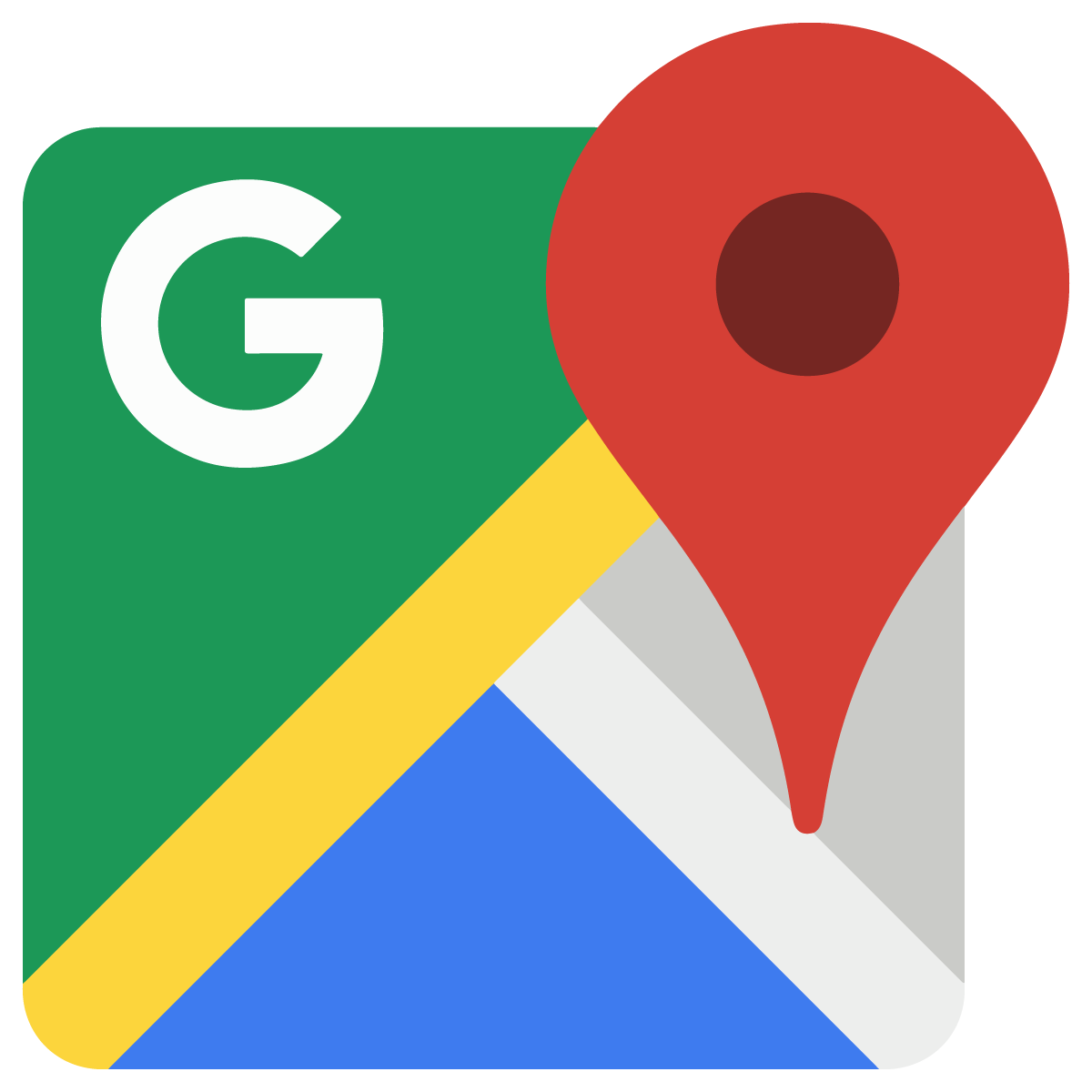 1200x1200 Google Maps Icon Logo Vector Free Vector Silhouette Graphics Ai
