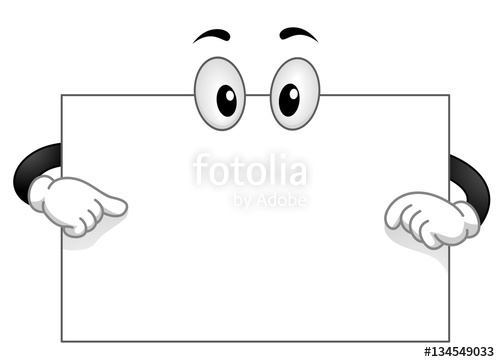 500x362 Mascot Board Blank Googly Eyes Stock Image And Royalty Free