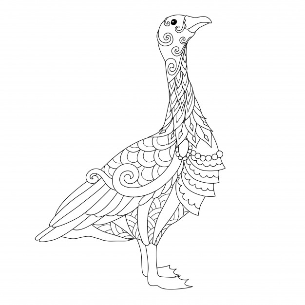 626x626 Goose Vector Premium Download
