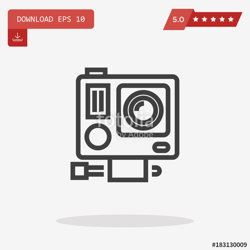 500x500 Gopro Vector Icon Stock Image And Royalty Free Vector Files On