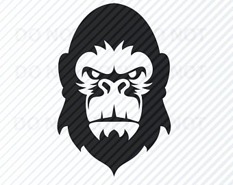 340x270 Gorilla Vector Etsy