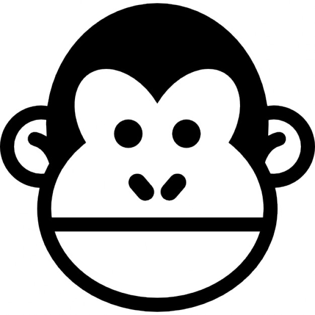 626x626 Chimpanzee Clipart Gorilla Head