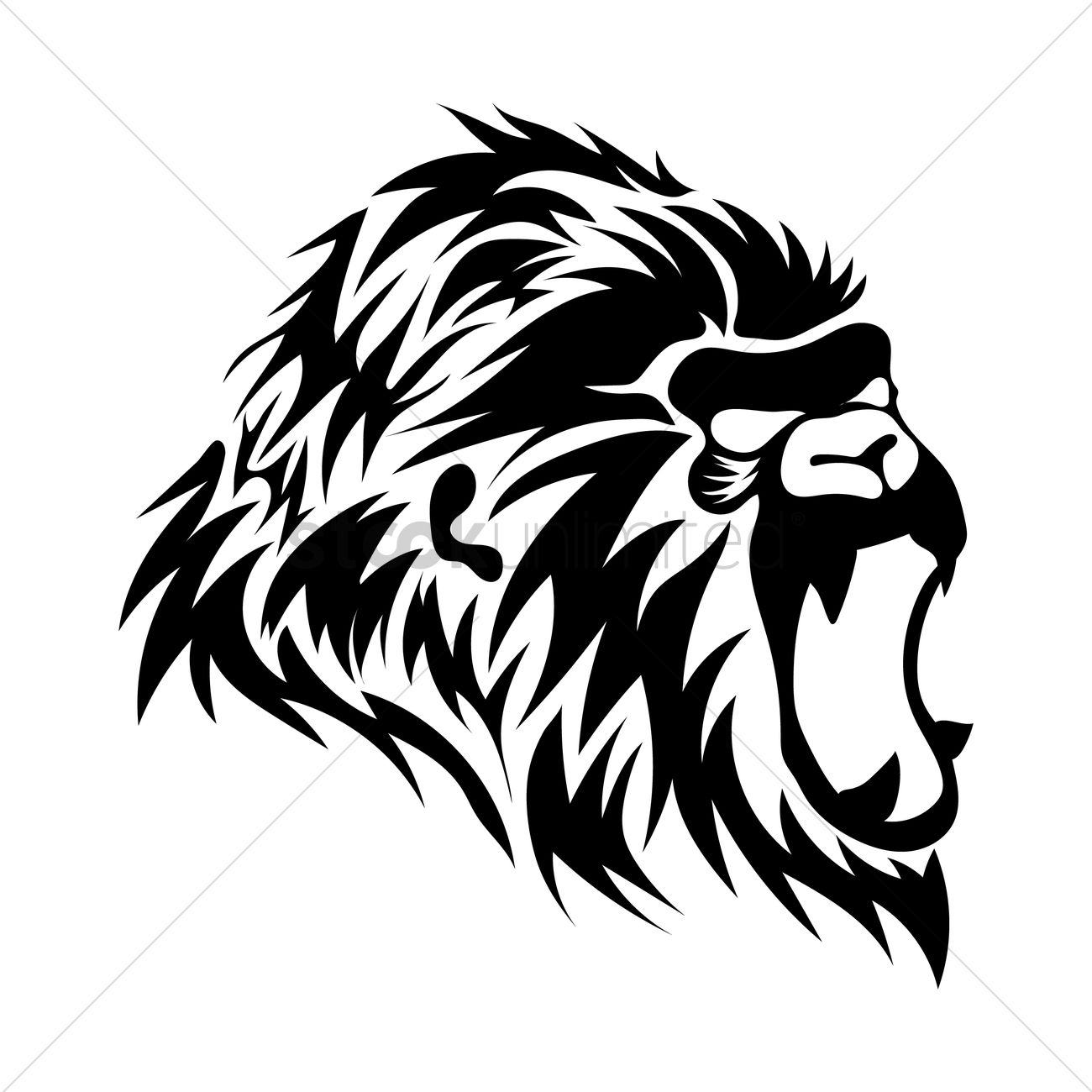 1300x1300 Gorilla Tattoo Design Vector Image
