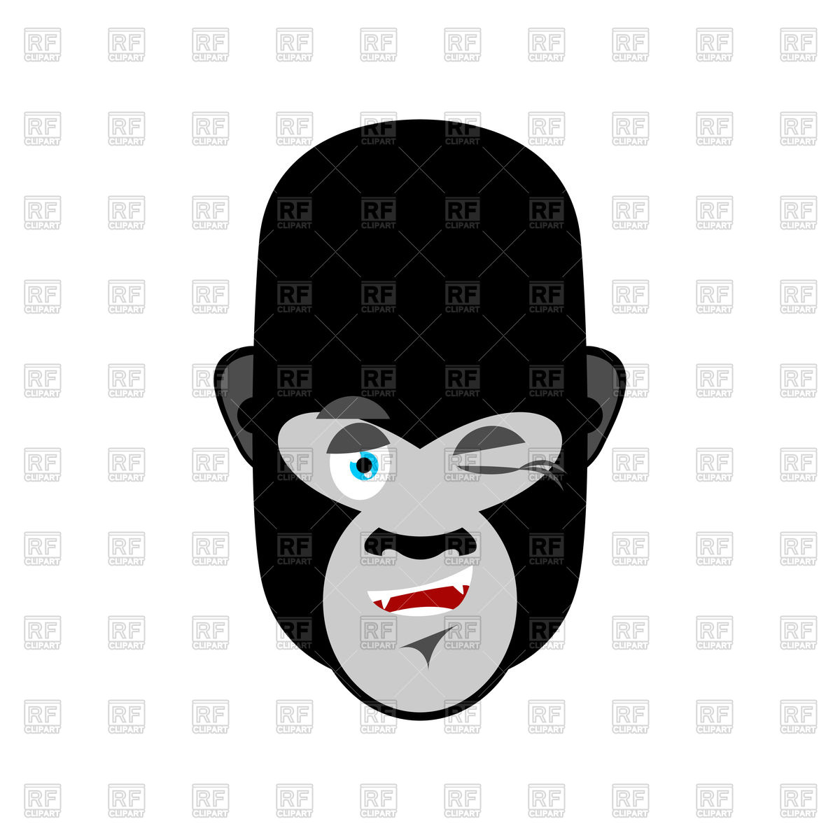 1200x1200 Gorilla Wink
