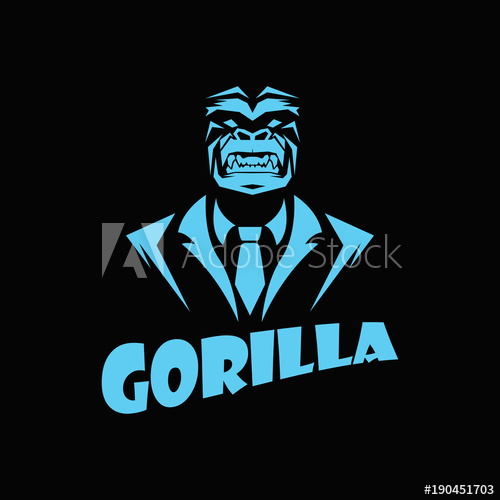 500x500 Gorilla Vector Logo