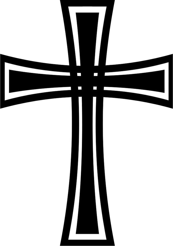 680x969 Collection Of Free Cross Vector Gothic. Download On Ubisafe