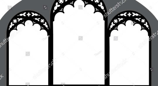 540x296 Silhouette Gothic Window Designs