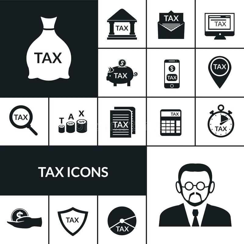 800x800 Government Symbols Clip Art Download Tax Symbols Black Icons