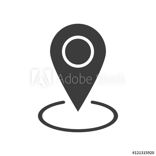 500x500 Gps Icon. Gps Vector Isolated On White Background. Flat Vector