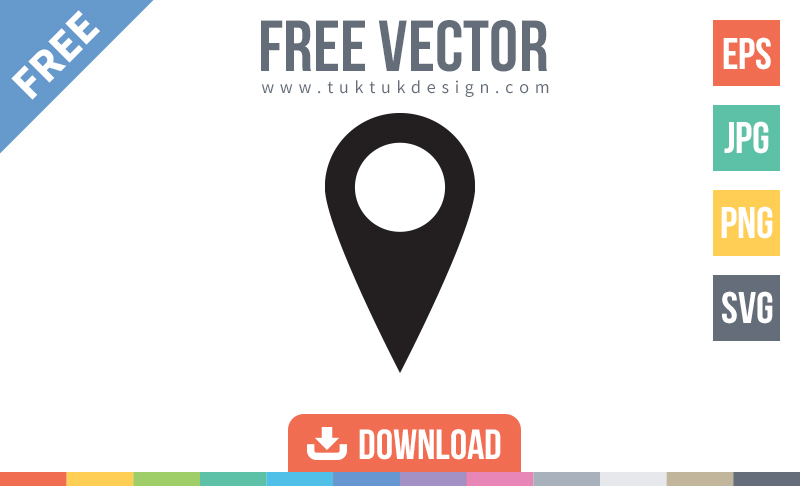 800x486 Location Icon Symbol Free Vector Image