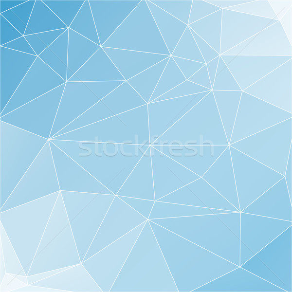 600x600 Abstract Triangle Mosaic Gradient Background Vector Illustration