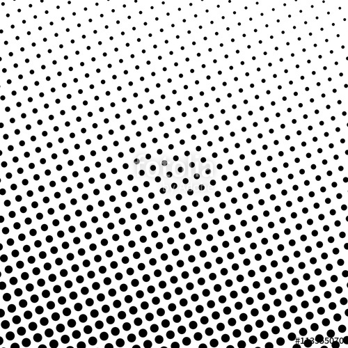 500x500 Pop Art Background, Black Dots On A White Background, Gradient