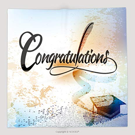 463x463 Custom Congratulations Graduation Background With