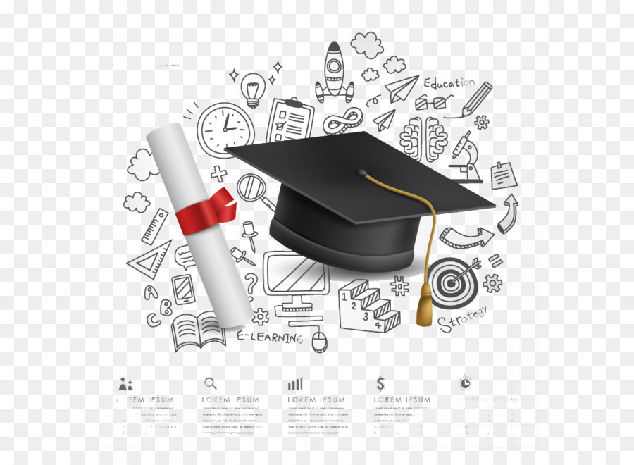 900x660 Campus Graduation Background Element Vector Material Png Download