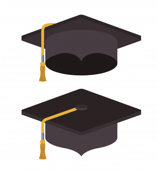 626x677 Graduation Cap Icon Vector Premium Download
