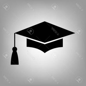 300x300 Stock Illustration Graduation Cap Vector Icon Rongholland