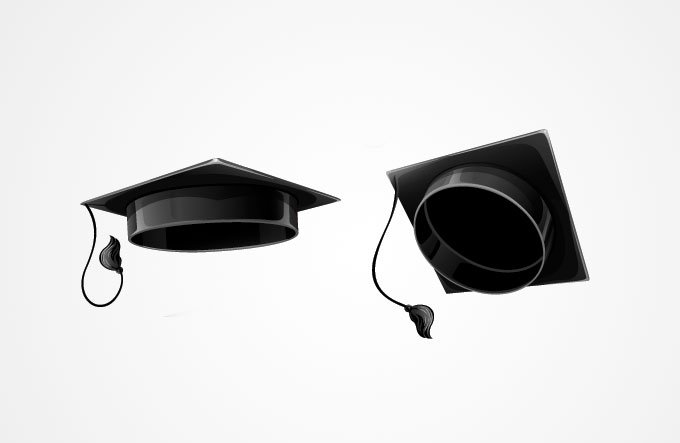 680x443 Free University Graduation Cap Psd Files, Vectors Amp Graphics