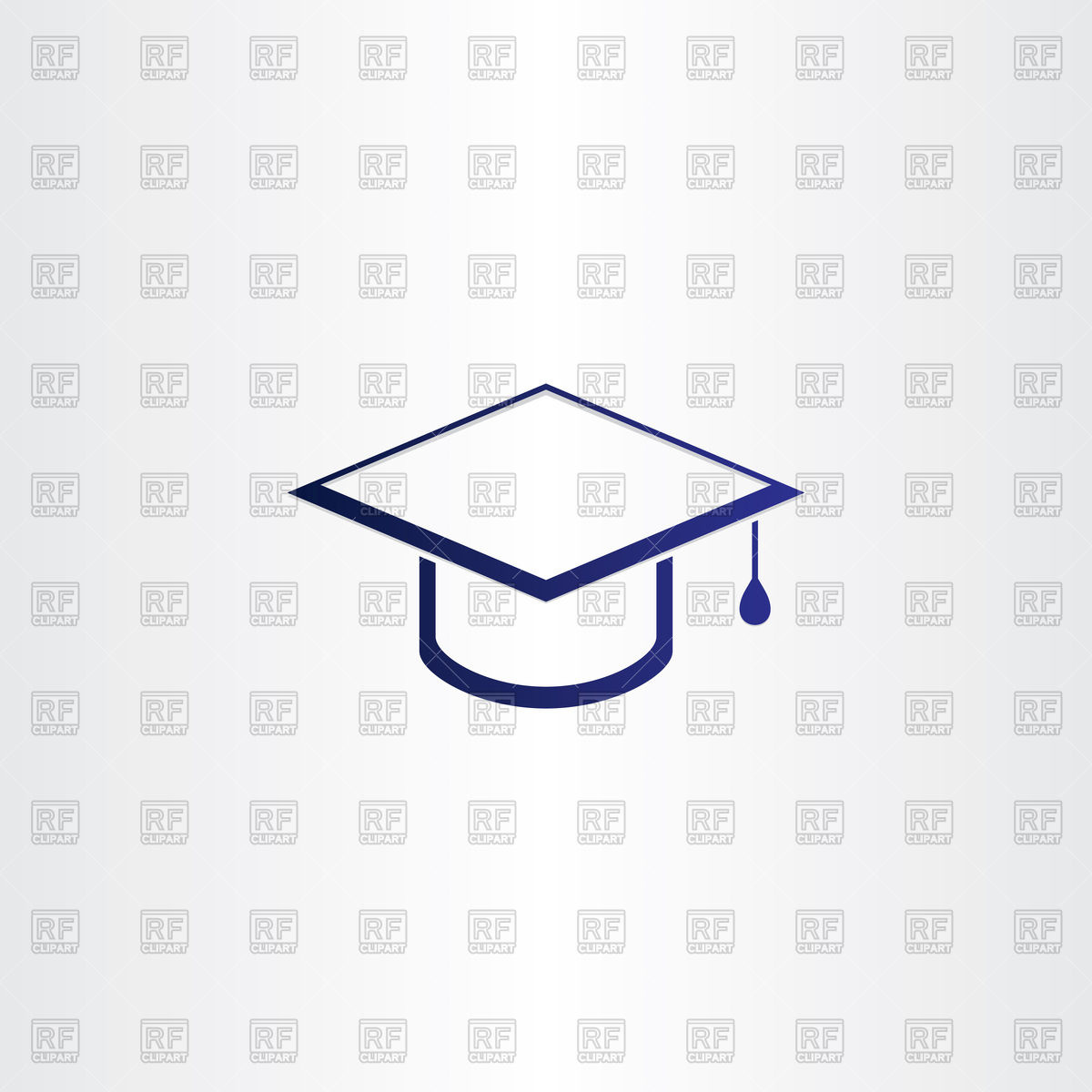 1200x1200 Student Graduation Cap Icon Vector Image Vector Artwork Of Icons
