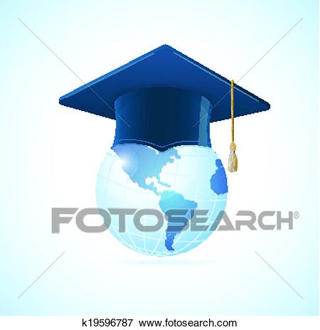 450x464 Vector Clipart Graduation Cap