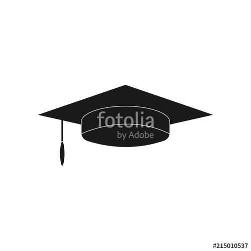 500x500 Graduation Cap Vector Icon Icon For App And Website, Training