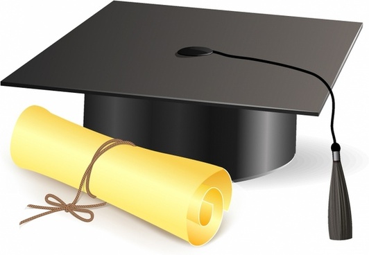 532x368 Graduation Cap Free Vector Download (421 Free Vector) For