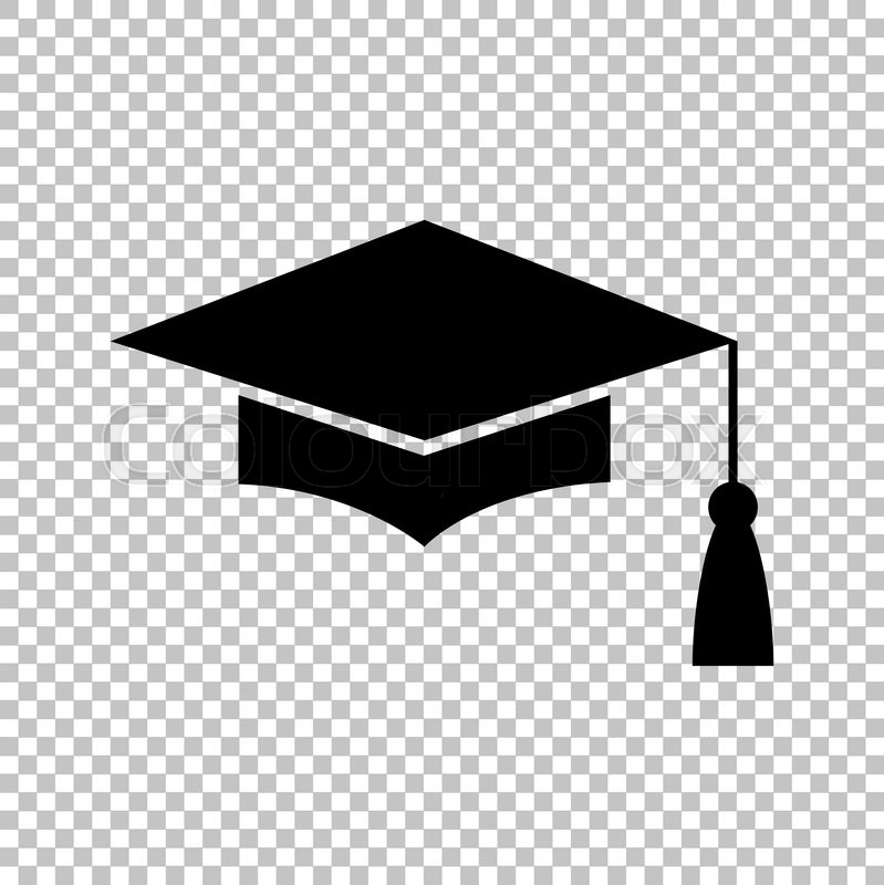 799x800 Mortar Board Or Graduation Cap, Education Symbol. Flat Style Icon