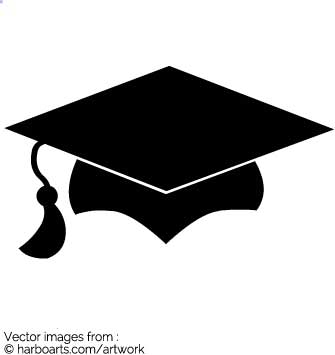 Graduation Hat Vector at GetDrawings | Free download